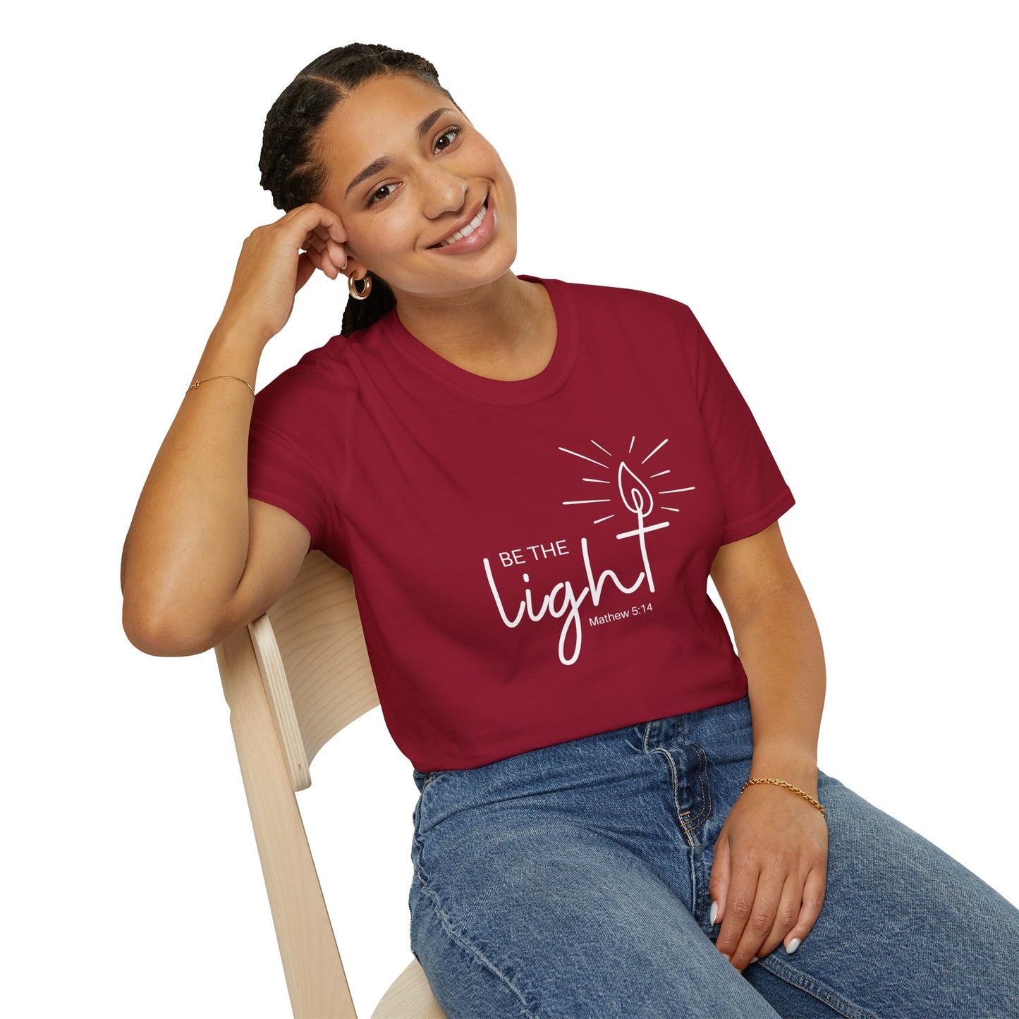 Be The Light Unisex Softstyle T-Shirt
