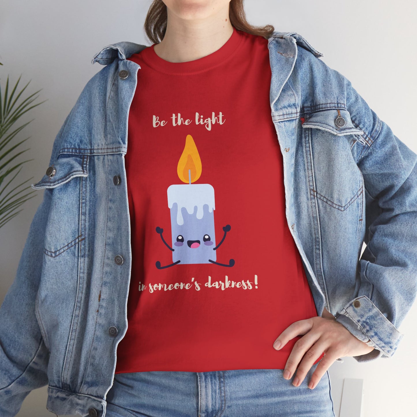 Be the Light Tee — Inspirational Graphic T-Shirt