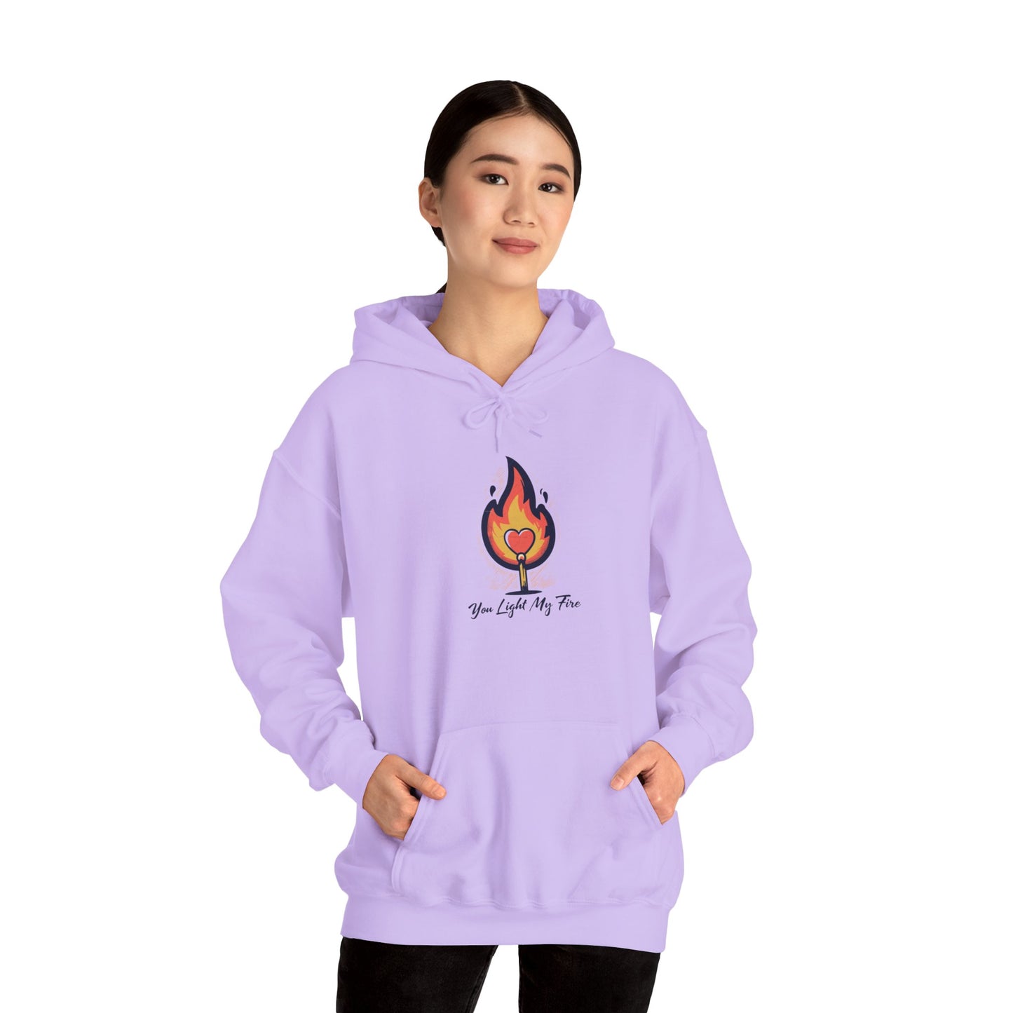 You light My Fire Unisex Heavy Blend™ Hooded Sweatshirt