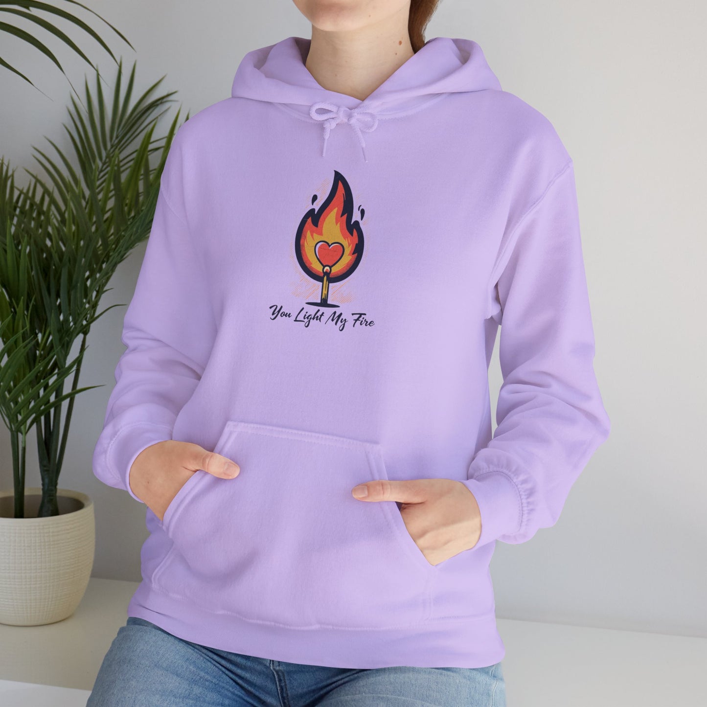 You light My Fire Unisex Heavy Blend™ Hooded Sweatshirt