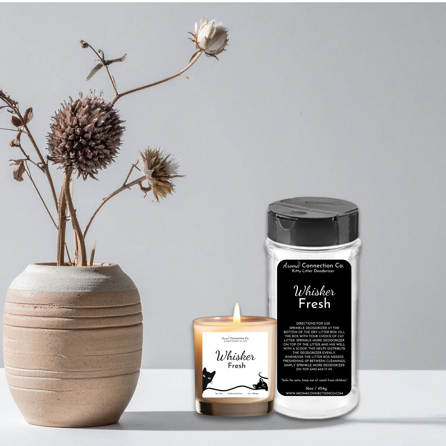 Candle & Deodorizer Pet Combo