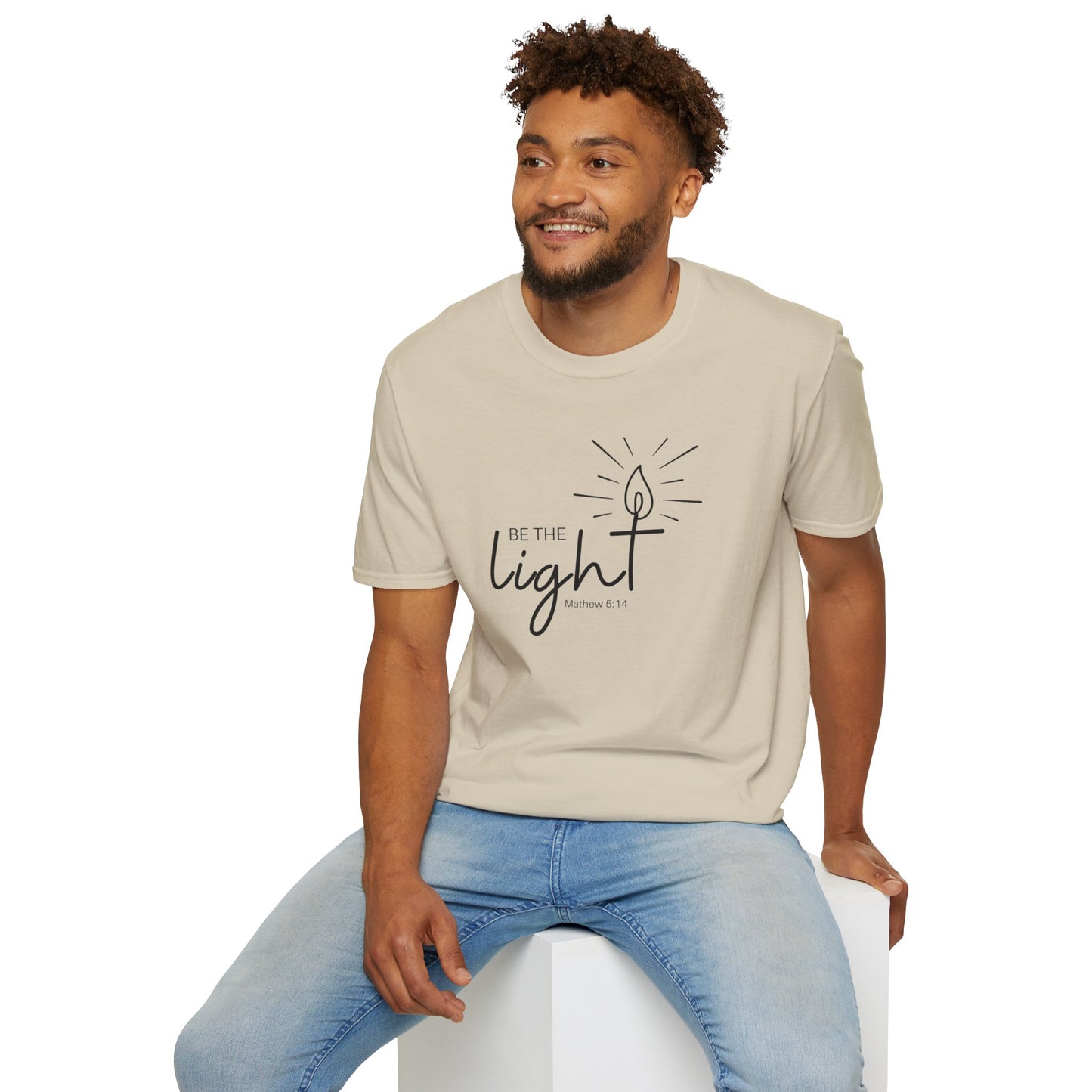 Be The Light Unisex Softstyle T-Shirt