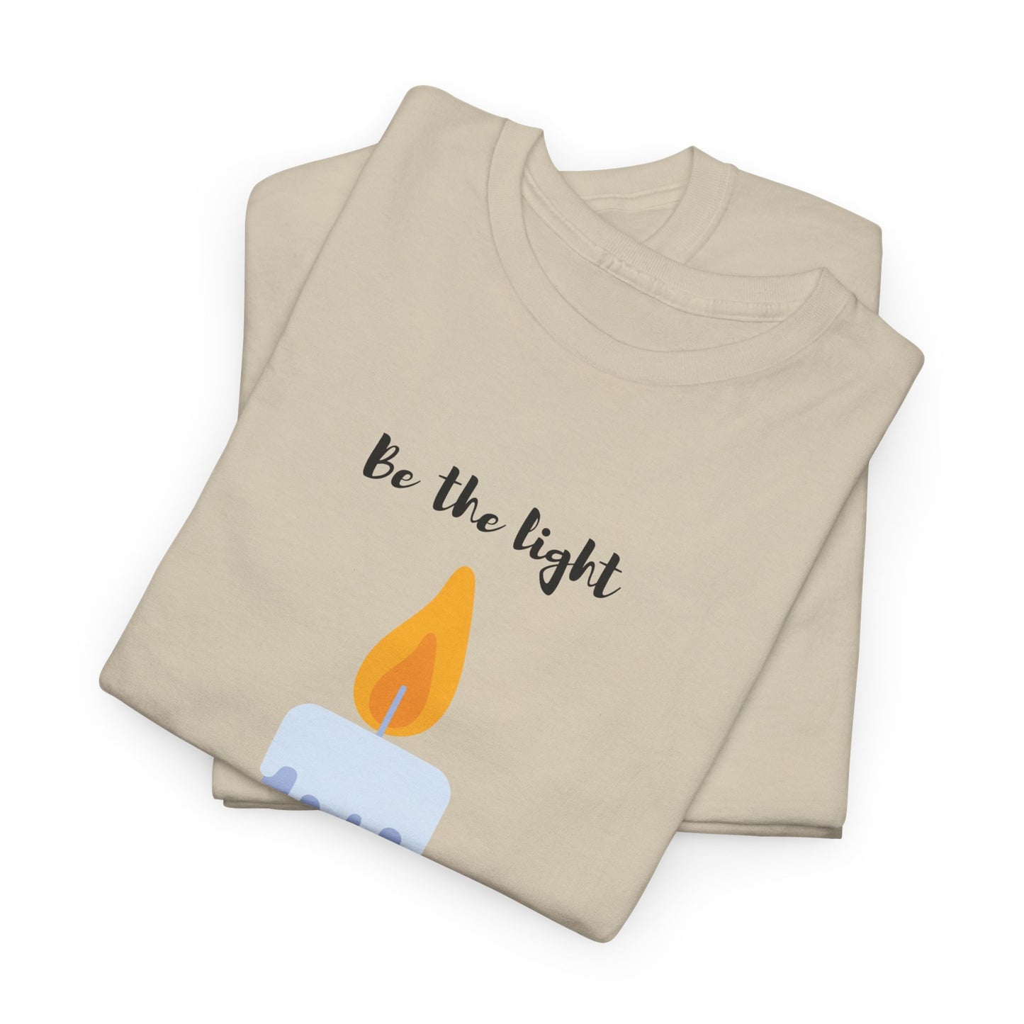 Be the Light T-Shirt — Inspirational Christian Faith Tee