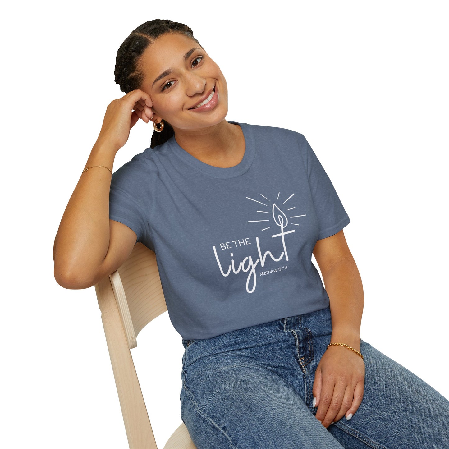 Be The Light Unisex Softstyle T-Shirt