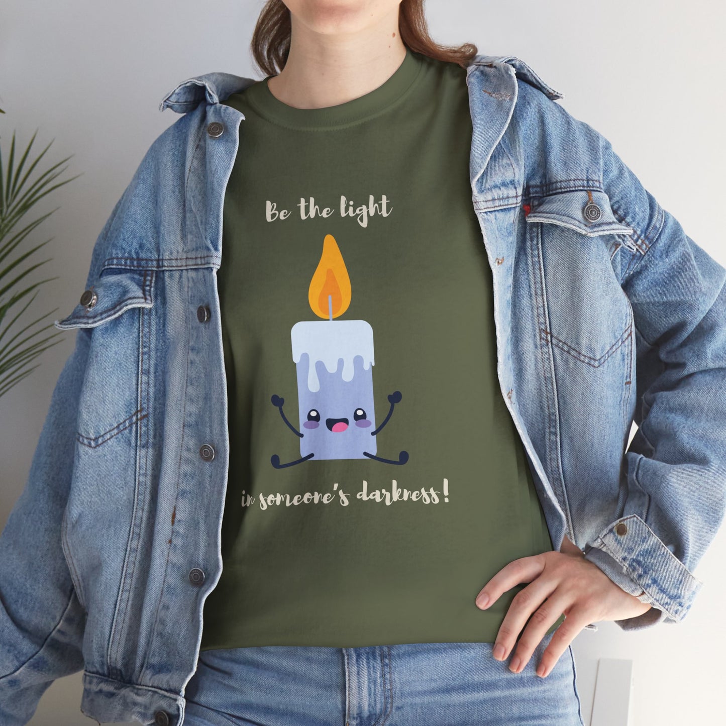 Be the Light Tee — Inspirational Graphic T-Shirt