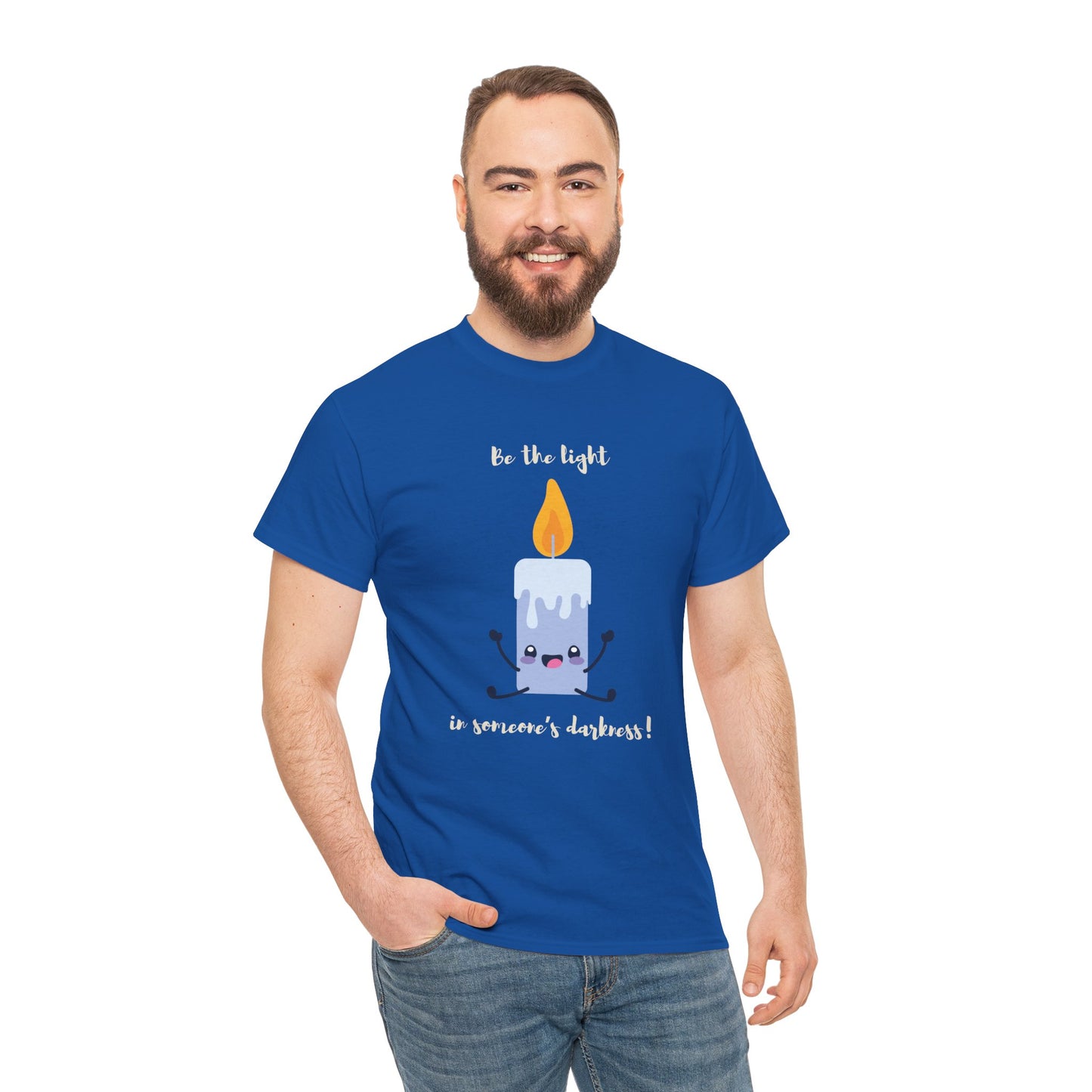 Be the Light Tee — Inspirational Graphic T-Shirt
