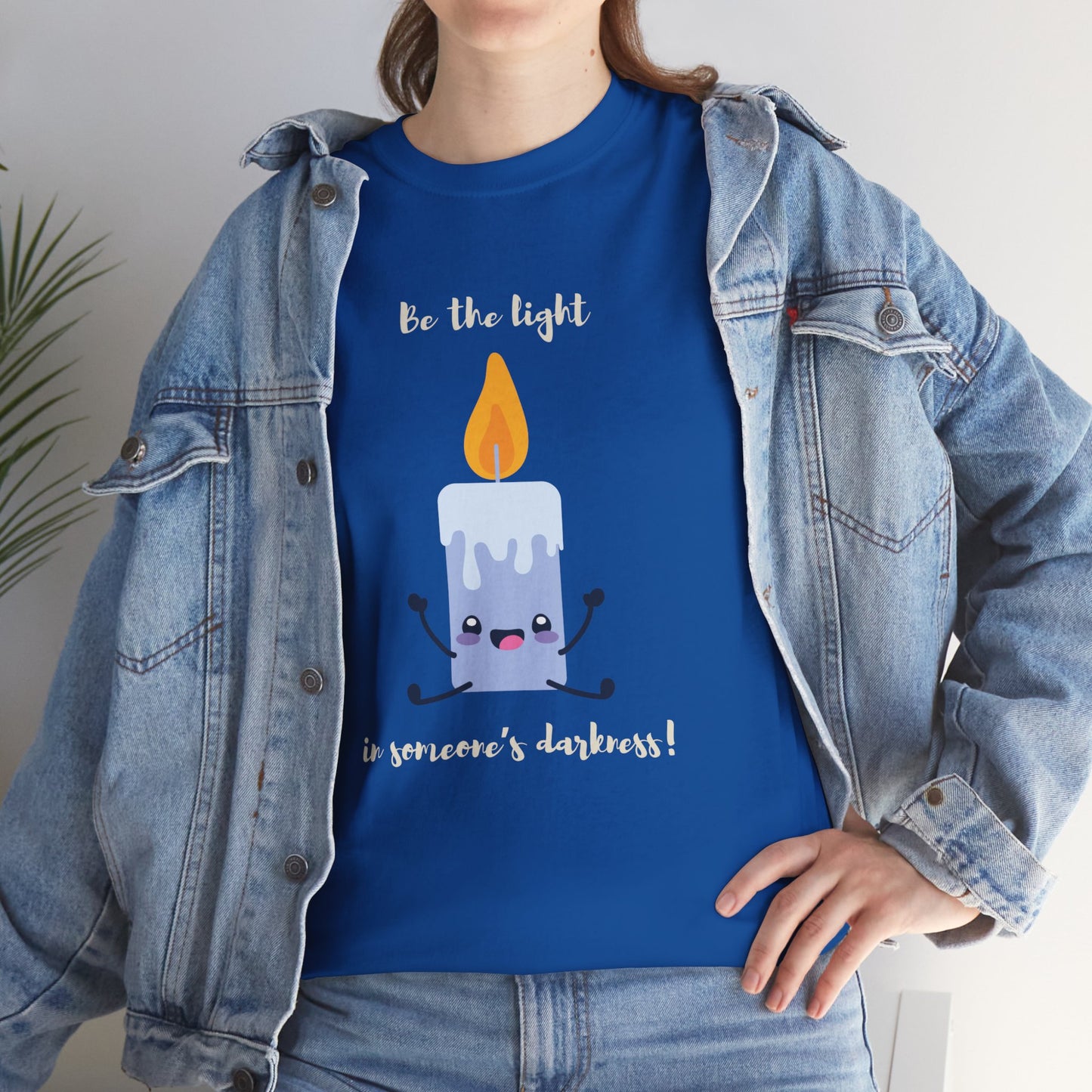 Be the Light Tee — Inspirational Graphic T-Shirt