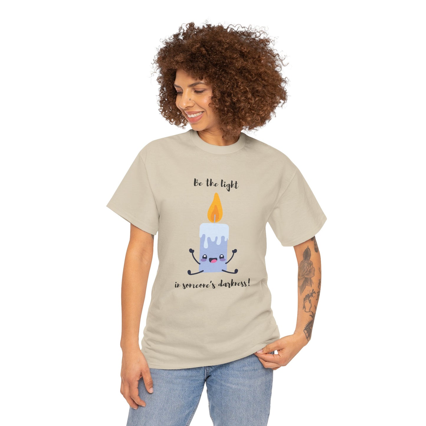 Be the Light T-Shirt — Inspirational Christian Faith Tee