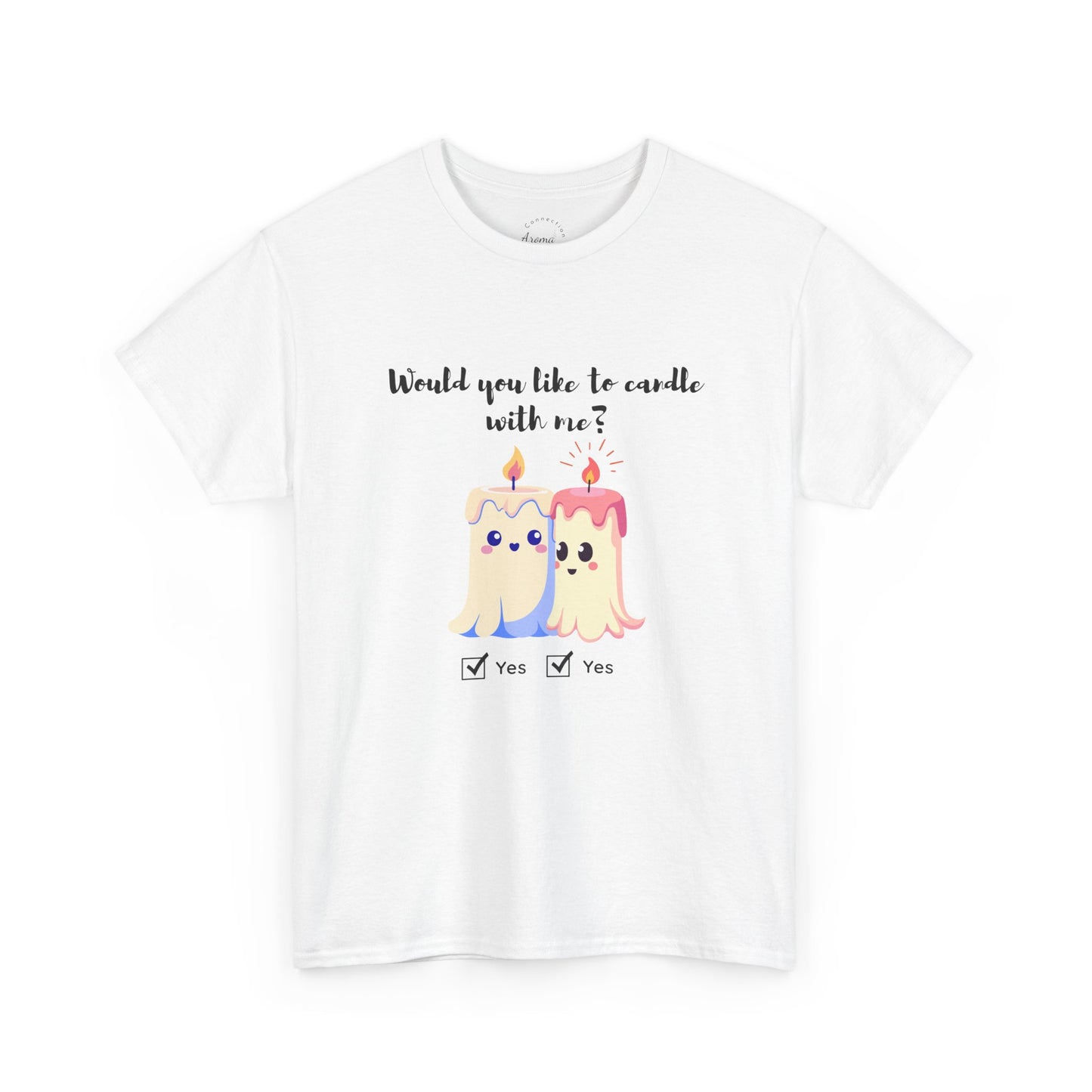 Woud You Like to Candle With Me Tee — Candlelight Scent Lover Shirt