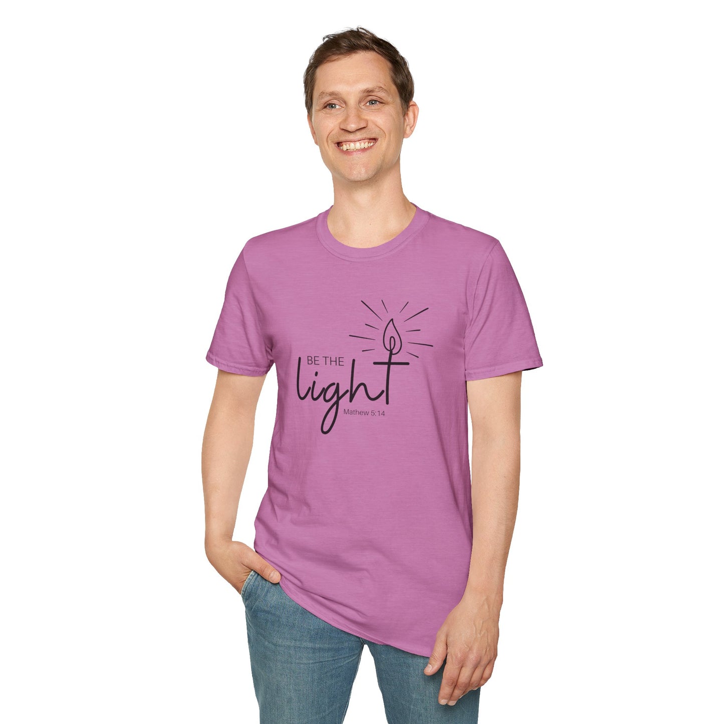 Be The Light Unisex Softstyle T-Shirt