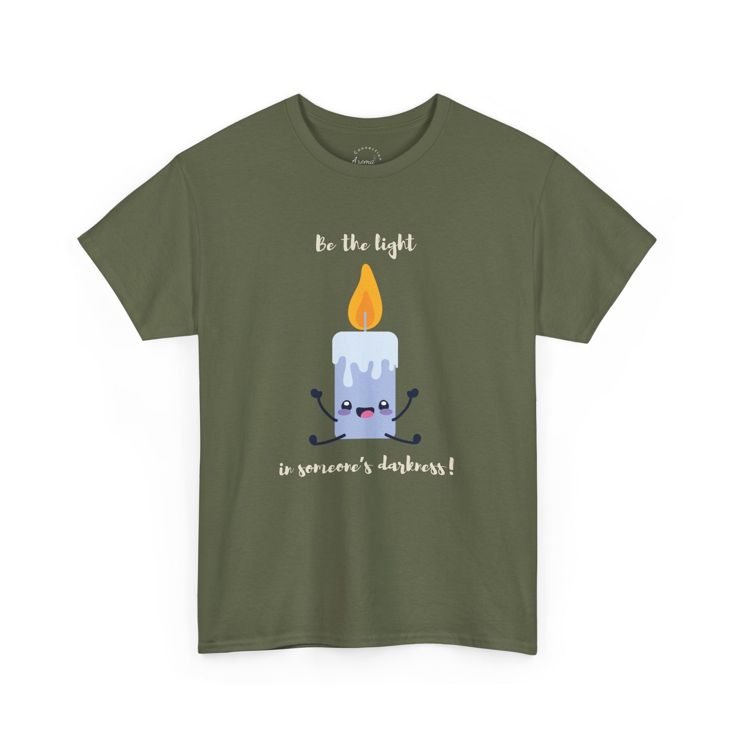 Be the Light Tee — Inspirational Graphic T-Shirt