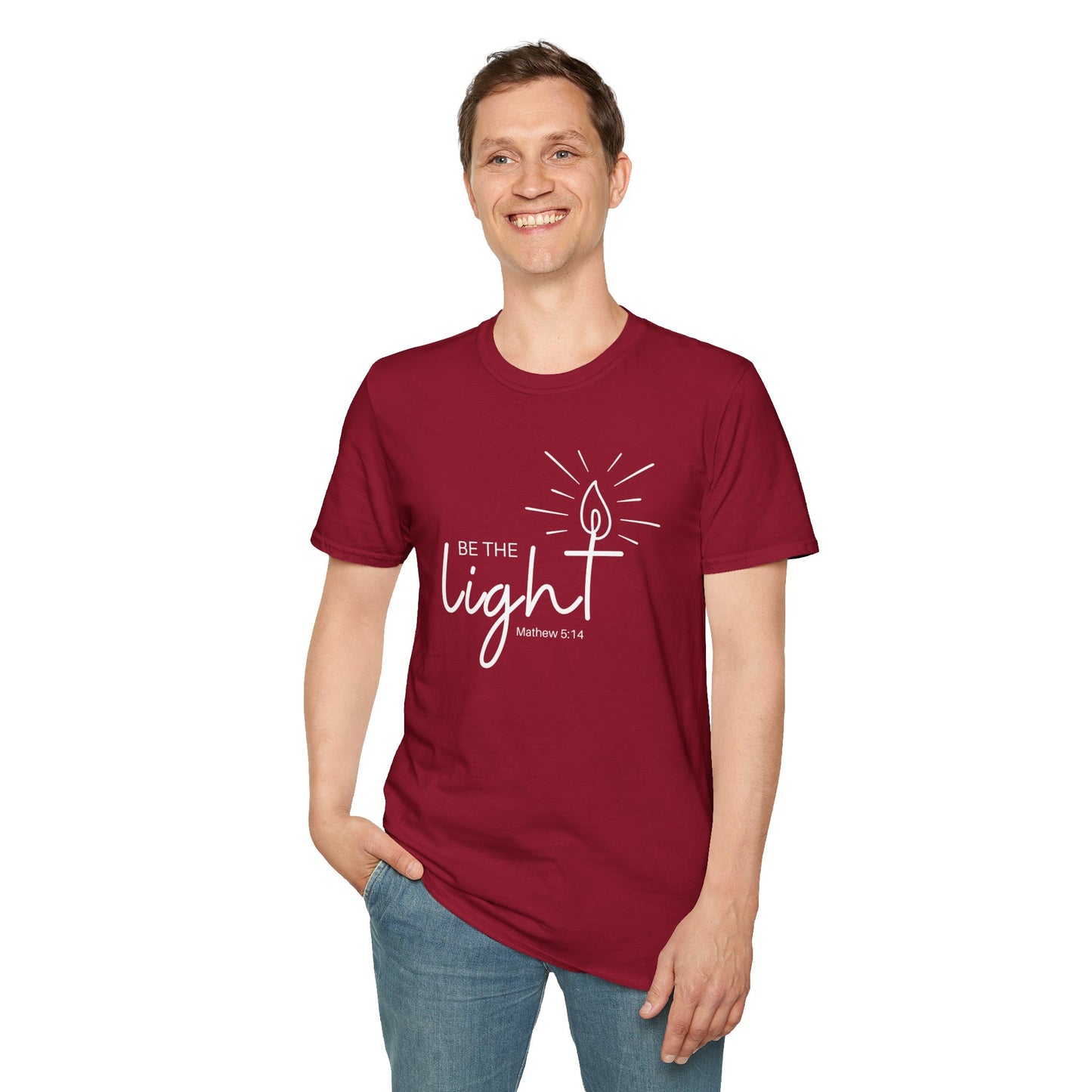 Be The Light Unisex Softstyle T-Shirt