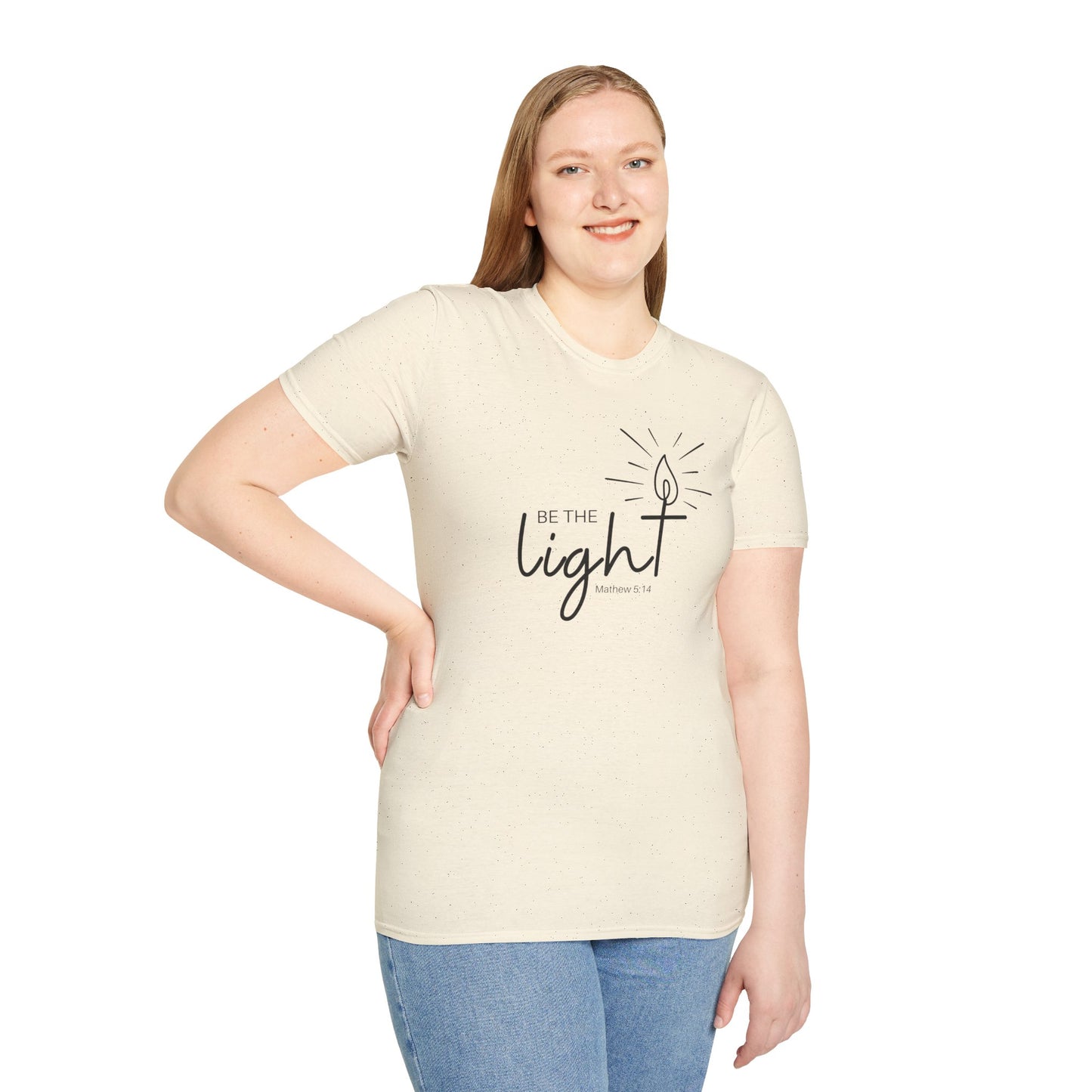 Be The Light Unisex Softstyle T-Shirt