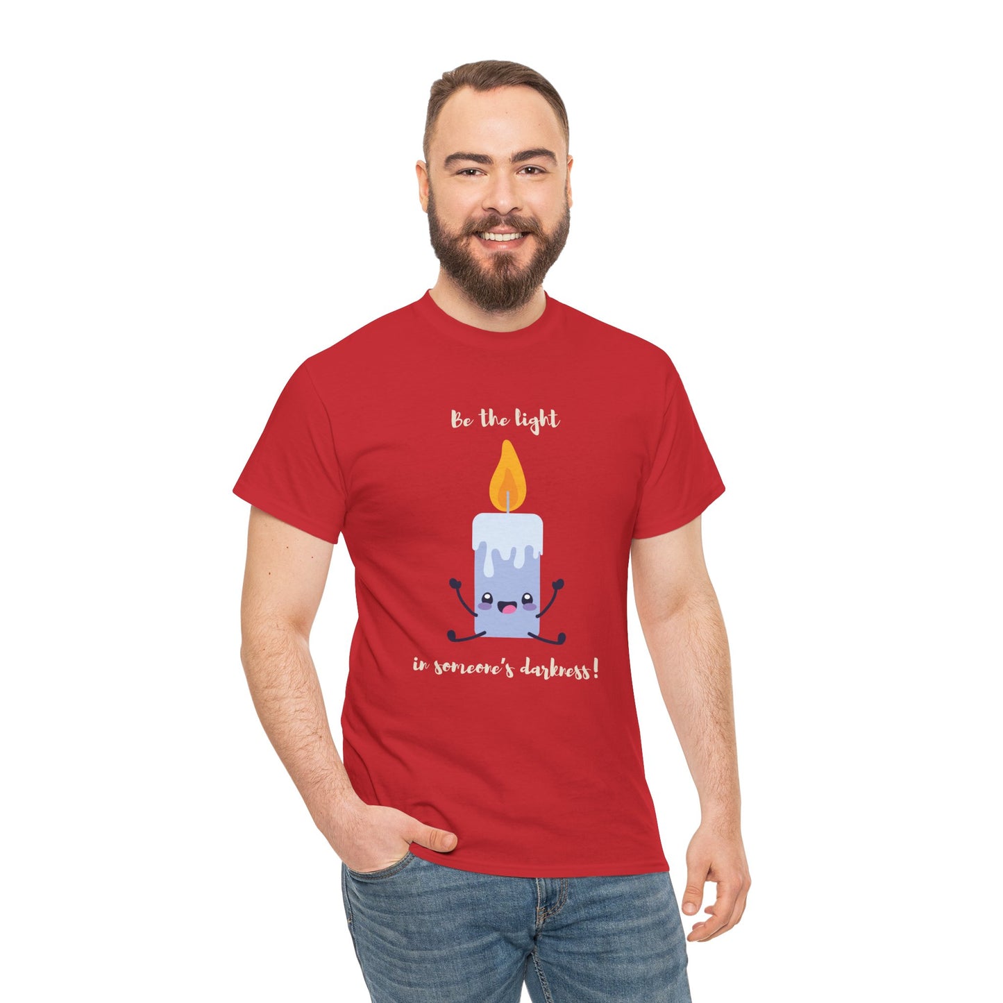 Be the Light Tee — Inspirational Graphic T-Shirt