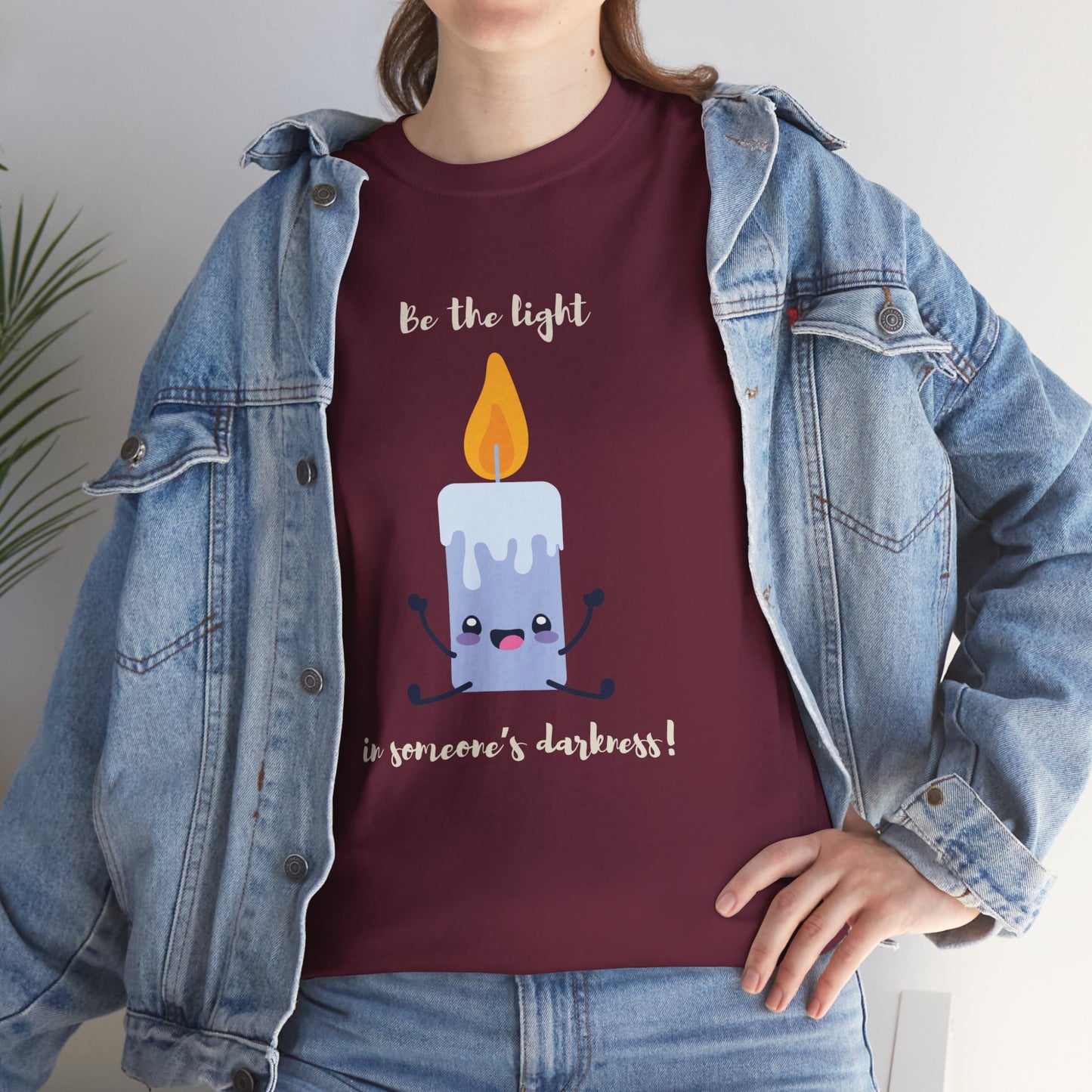 Be the Light Tee — Inspirational Graphic T-Shirt
