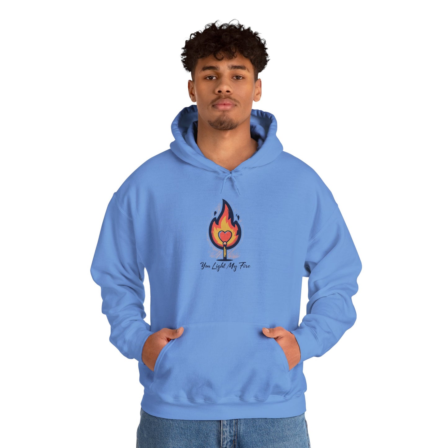 You light My Fire Unisex Heavy Blend™ Hooded Sweatshirt