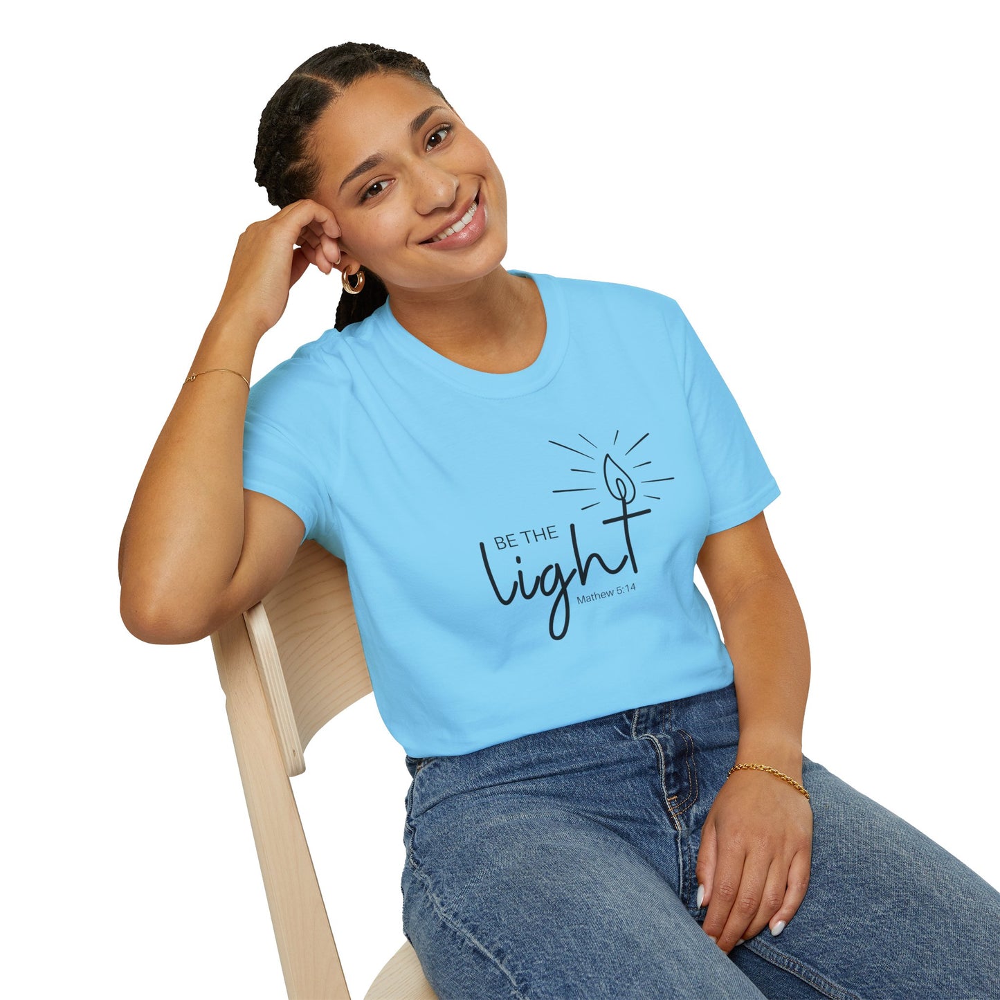 Be The Light Unisex Softstyle T-Shirt