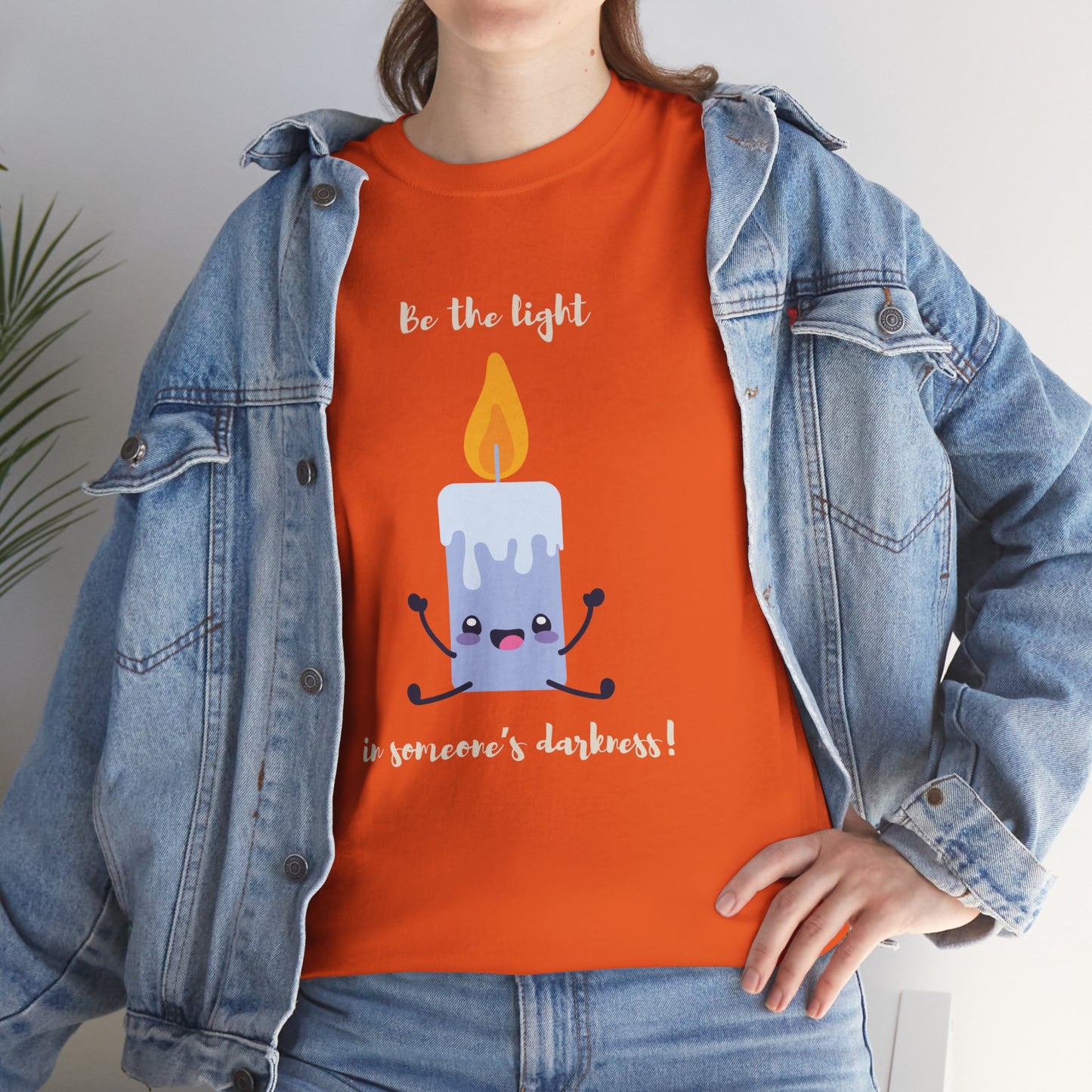 Be the Light Tee — Inspirational Graphic T-Shirt