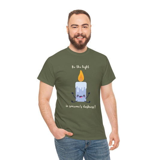 Be the Light Tee — Inspirational Graphic T-Shirt