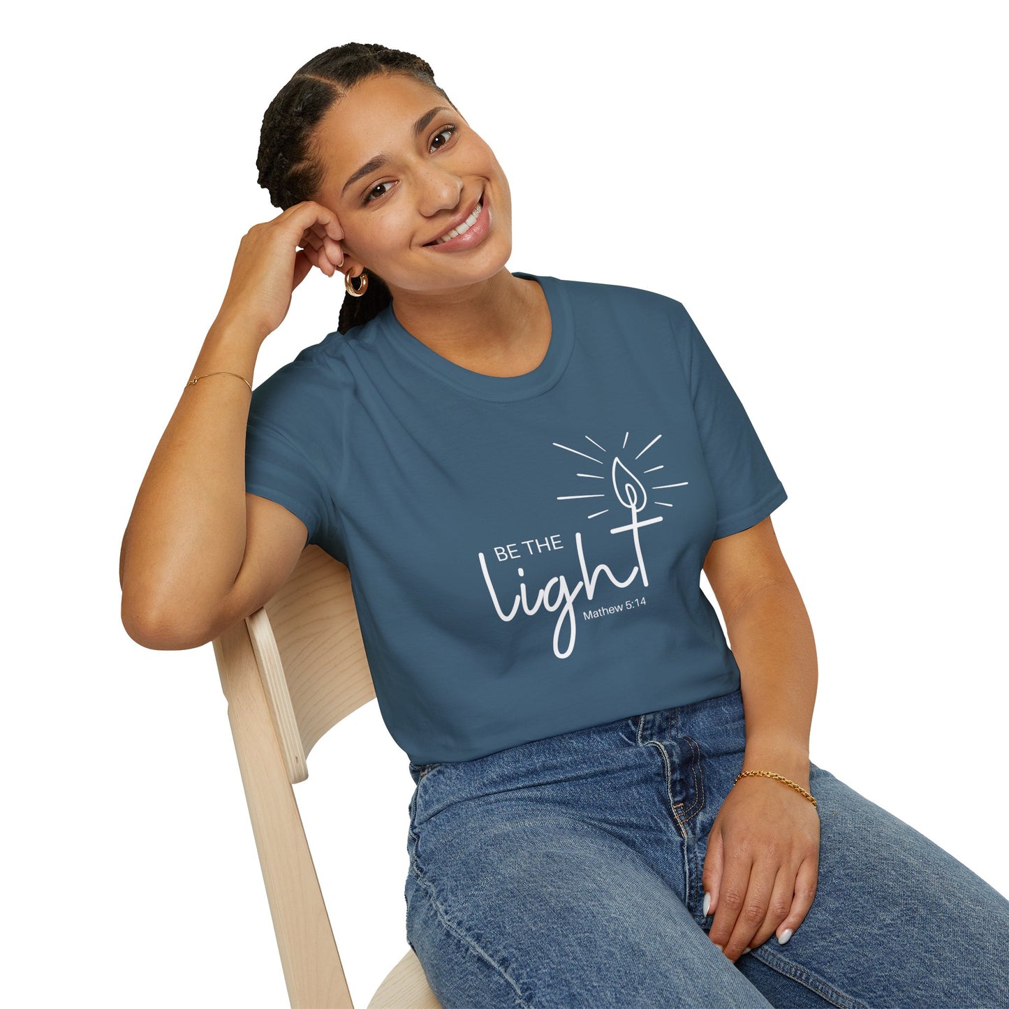 Be The Light Unisex Softstyle T-Shirt