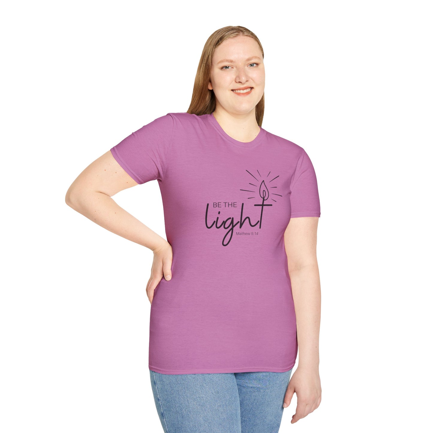 Be The Light Unisex Softstyle T-Shirt