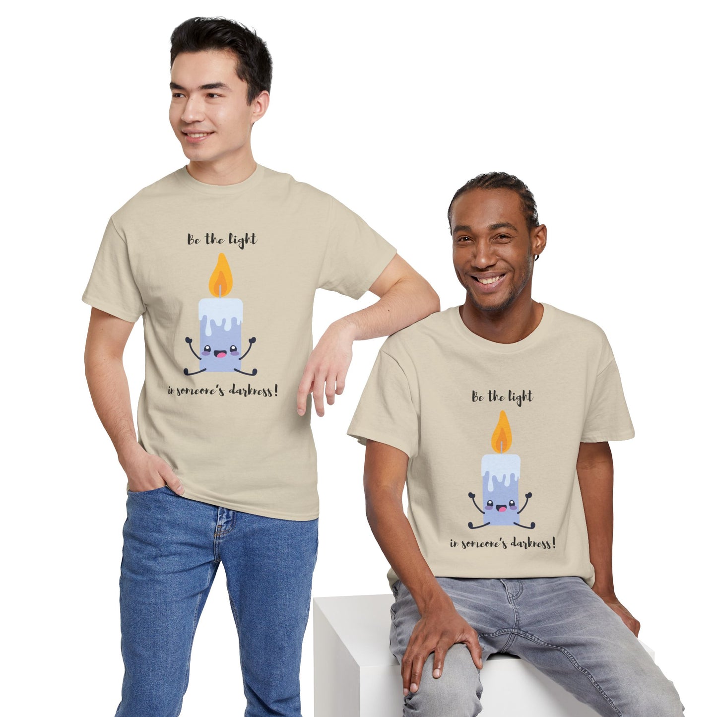 Be the Light T-Shirt — Inspirational Christian Faith Tee